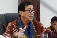 Mantan Menkumham Yasonna Hamonangan Laoly. (Facebook.com @Yasonna H. Laoly )