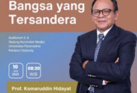 Prof. Komarudin Hidayat. (Dok. Universitss Paramadin̈a)
