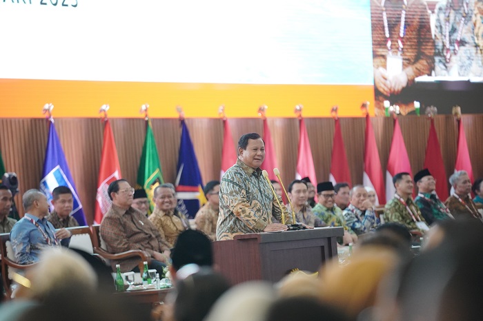 Silaturahmi Koalisi Indonesia Maju di Padepokan Garuda Yaksa, Hambalang, Bogor, Jawa Barat. (Dok. Tim Media Prabowo)