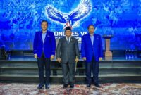 Presiden Prabowo Subianto bersama Susilo Bambang Yudhoyono (SBY) dan Agus Harimurti Yushoyono (AHY. (Facebook.com @Agus Yudhoyono)