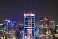 Gedung Telkom Indonesia. 