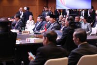Presiden Indonesia Prabowo Subianto di acara KTT ASEAN 2025, Kuala Lumpur. (Dok. Tim Media Prabowo)