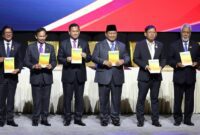 Presiden Prabowo Subianto menghadiri Konferensi Tingkat Tinggi BIMP–EAGA ke-16 yang digelar di Kuala Lumpur Convention Center. (Dok. Tim Media Prabowo)