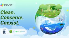 EZVIZ launches a Green Advocacy Week to kick off its upgraded joint project in the new collaborative year with Treedom and Plastic Bank.