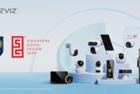EZVIZ wins the K-Digital Brand Award and the Singapore Good Design Award for its brand impact and product innovation.