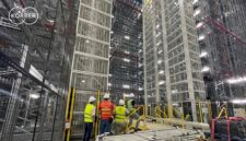 A glimpse of the newly automated warehouse.